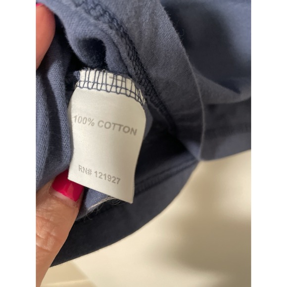 Johnnie O Walk On T Shirt Blue Short Sleeve Crew Mens Size Medium M - Picture 3 of 8